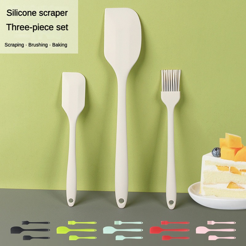 Pastry Brush Silicone - 3مجموعة من أدوات خبز المطبخ ،