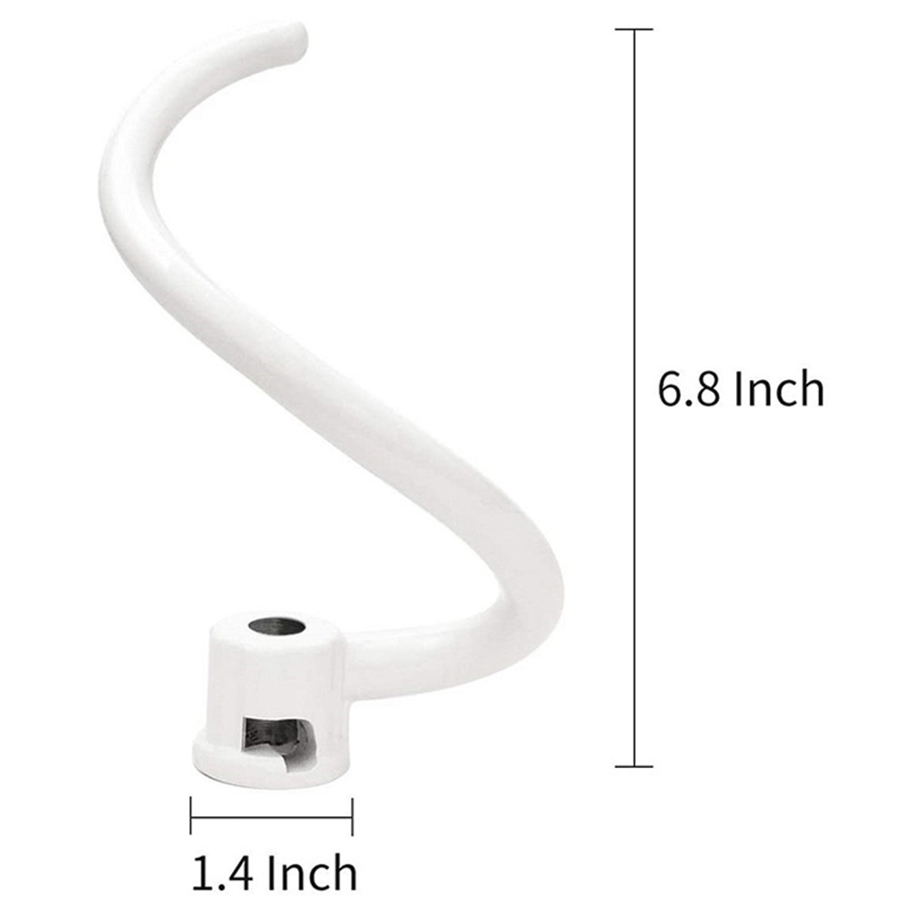 Kitchenaid Baking Set - خطاف عجن معدني مطلي حلزونيًا من