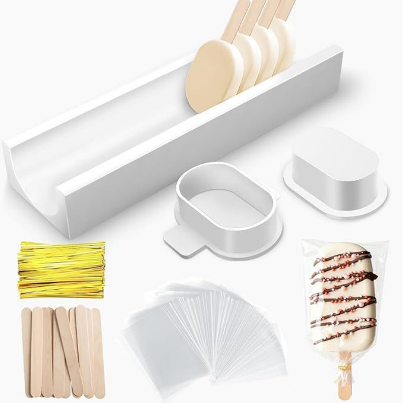 Baking Kitchen Set - مجموعة قوالب كيك بوب مع صينية