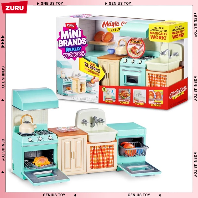 Kitchen Baking Kit - مجموعة مطبخ زورو ميني براندز السحرية،