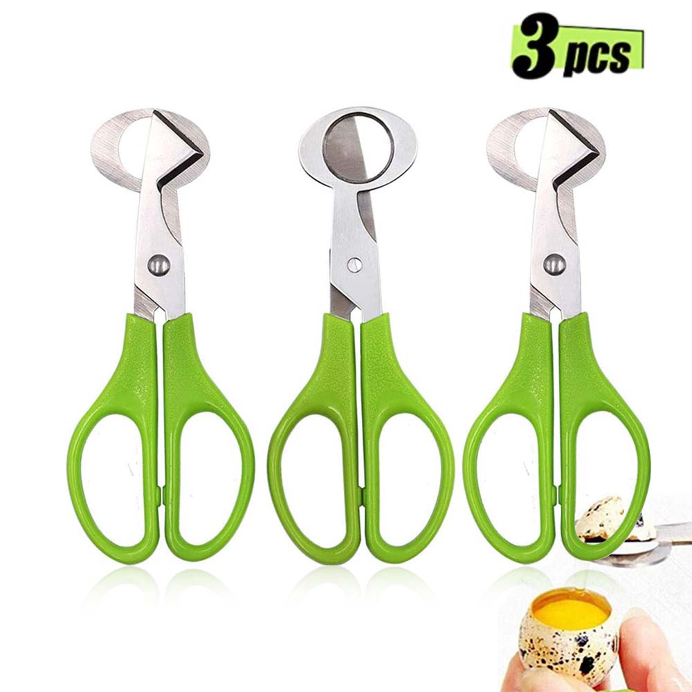 Kitchen Shears In Baking - 3 قطعة قاطع بيض السمان مقص