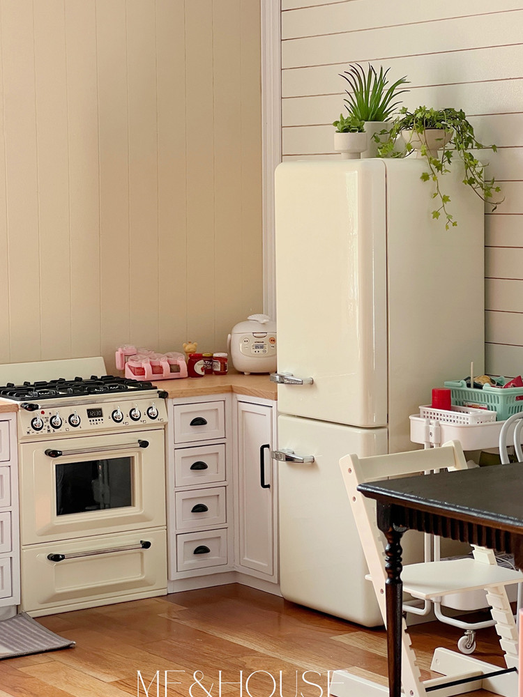 Kitchen Q - إكسسوارات أثاث طراز بيت الدمية ،