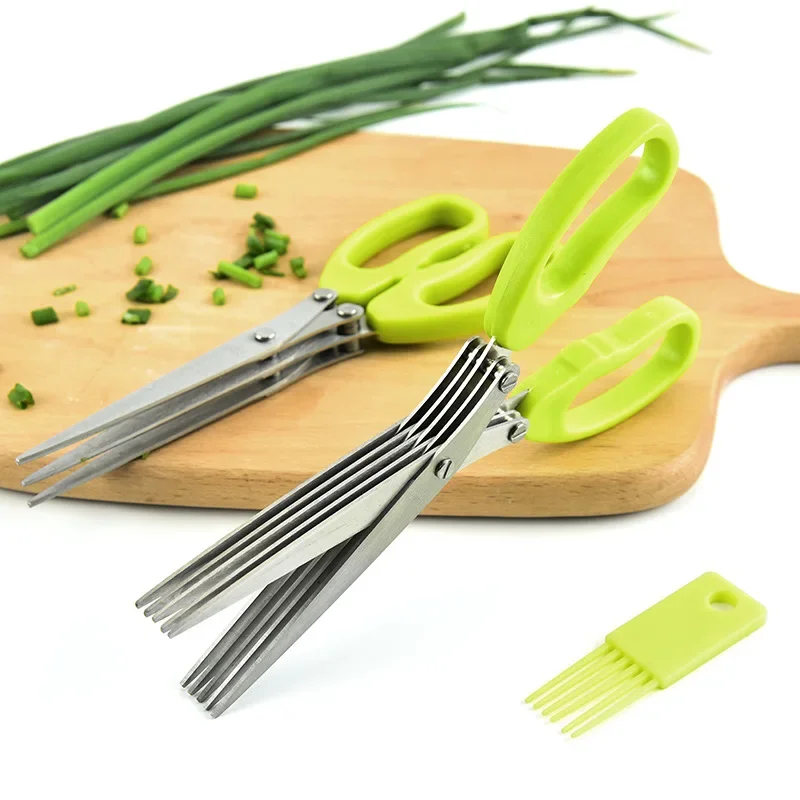 متعدد الطبقات مقص المطبخ الفول - مراجعة Kitchen Q وسعره