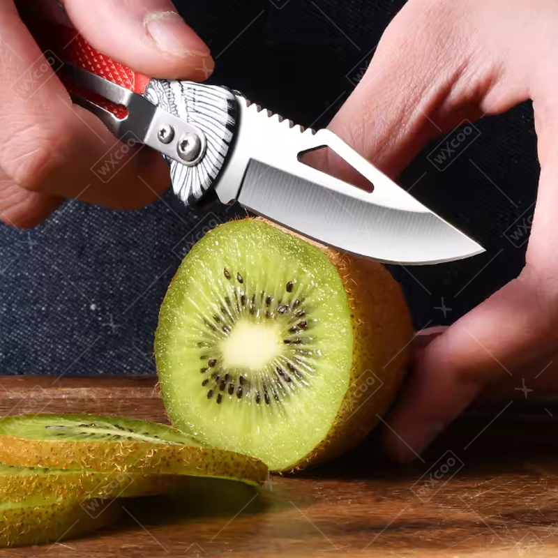 سكين قابل للطي من الفولاذ المق - مراجعة Kitchen Q وسعره
