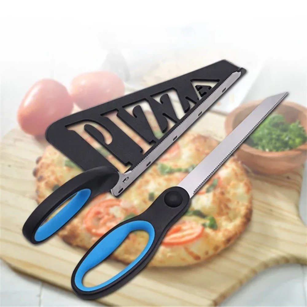 مقص البيتزا سكين أداة قطع البي - مراجعة Kitchen Shears In Baking وسعره