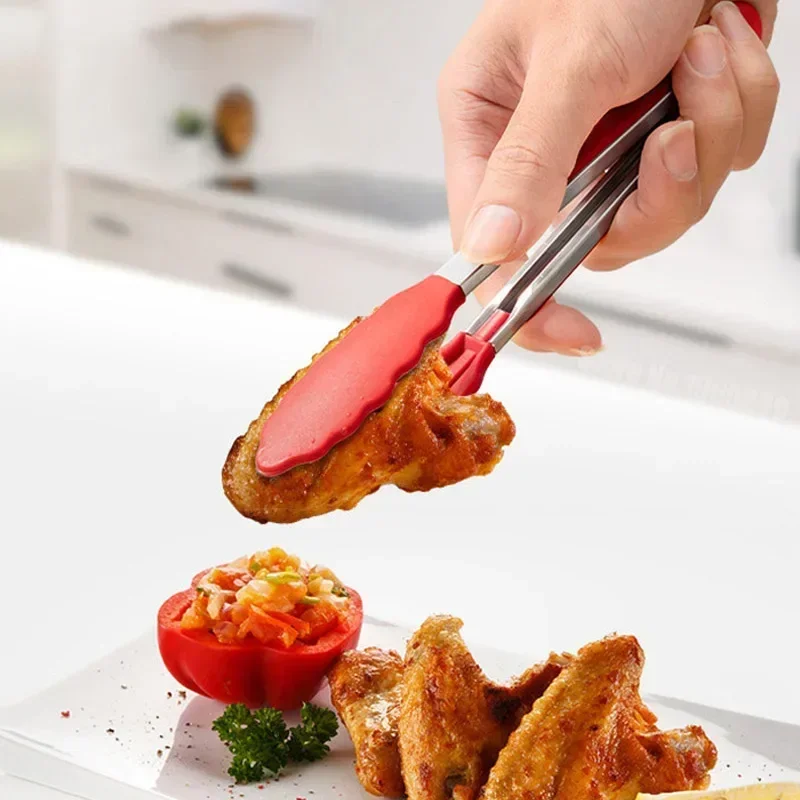 7 بوصة عدم الانزلاق ملقط طعام  - مراجعة Kitchen Q وسعره