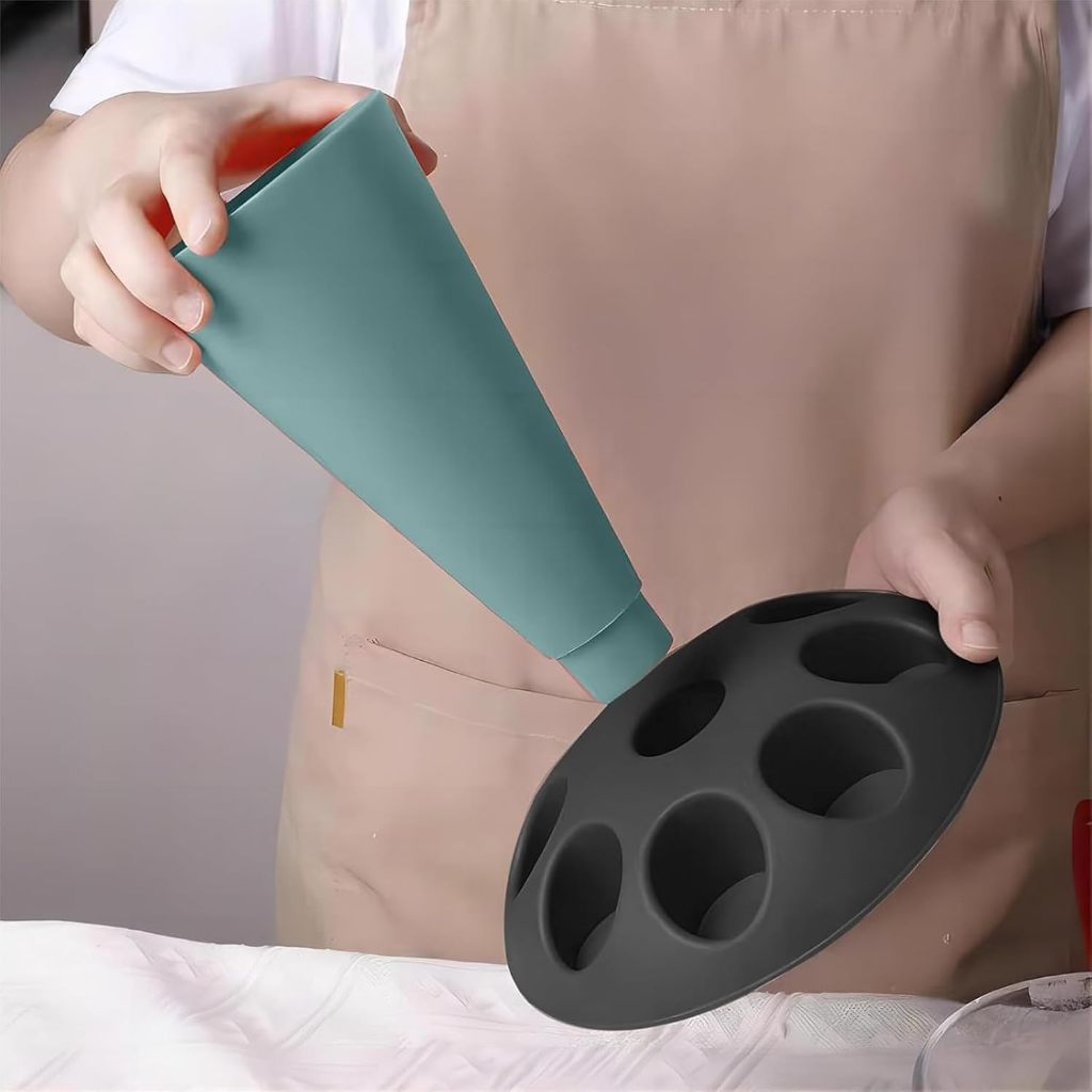 كيس تزيين الكيك مع حامل للرؤوس - مراجعة Kitchen Tools For Baking وسعره