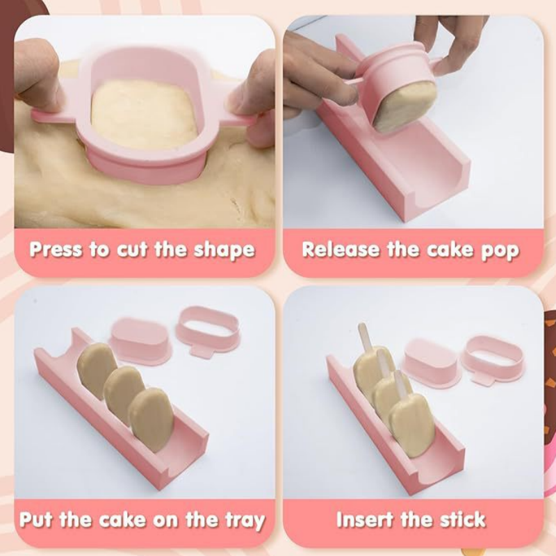 مجموعة قوالب كيك بوب مع صينية  - مراجعة Baking Kitchen Set وسعره