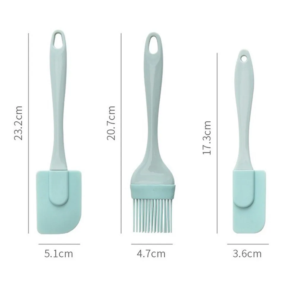 3 قطعة مكشطة كريم لتقوم بها بن - مراجعة Pastry Brush Silicone وسعره