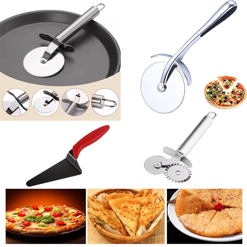 عجلة قطع البيتزا المصنوعة من ا - مراجعة Baking Kitchen Set وسعره