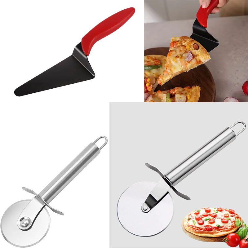 عجلة قطع البيتزا المصنوعة من ا - مراجعة Baking Kitchen Set وسعره