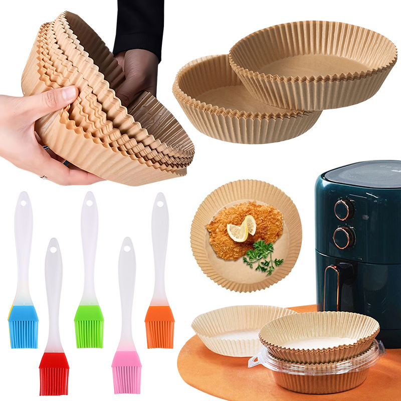 50/100 قطعة لوحة الورق المقلاة - مراجعة Baking Kitchen Set وسعره