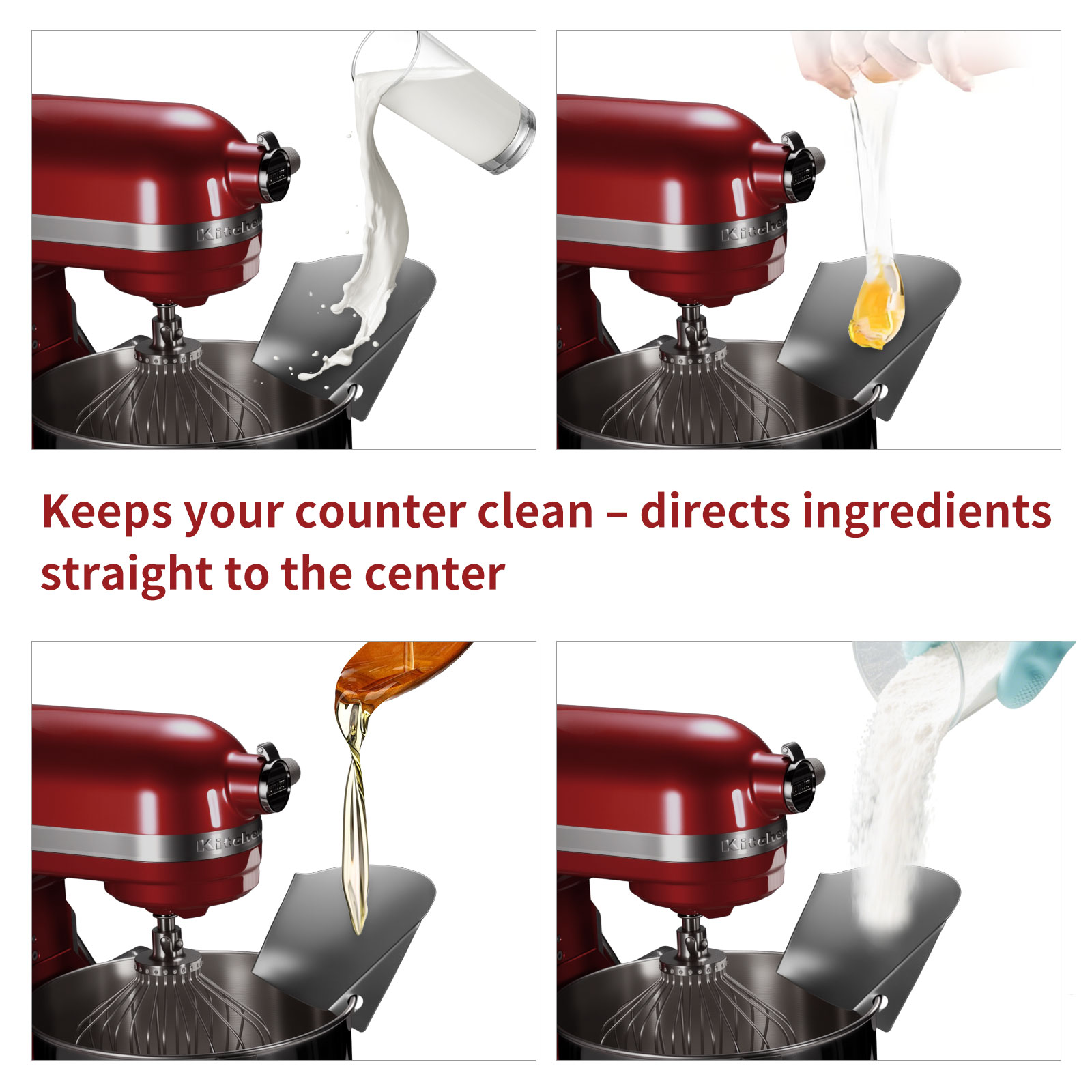 1 قطعة واقي البقشيش من الفولاذ - مراجعة Kitchenaid Baking Set وسعره