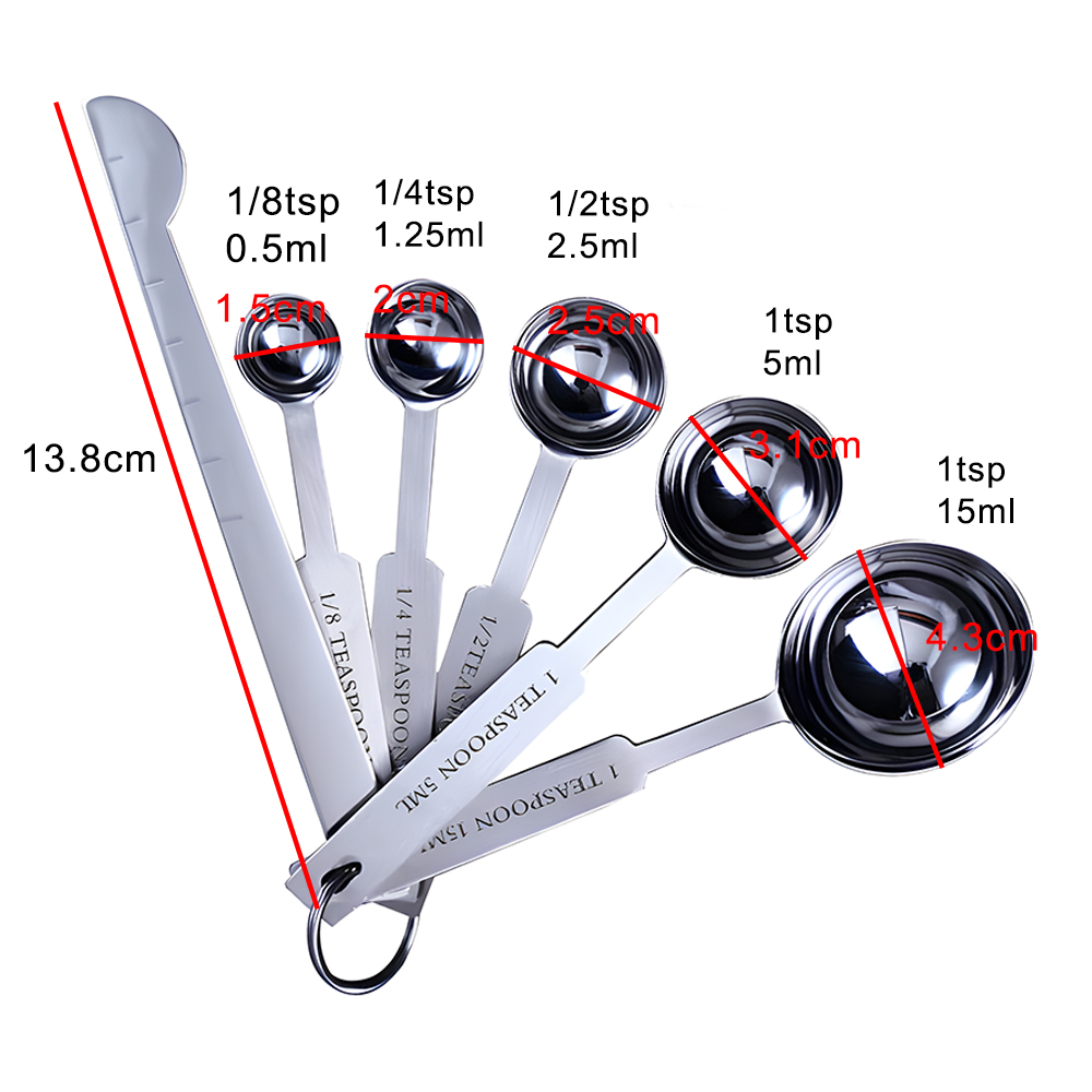تكويم قياس الكؤوس والملاعق مجم - مراجعة Kitchen Baking Kit وسعره