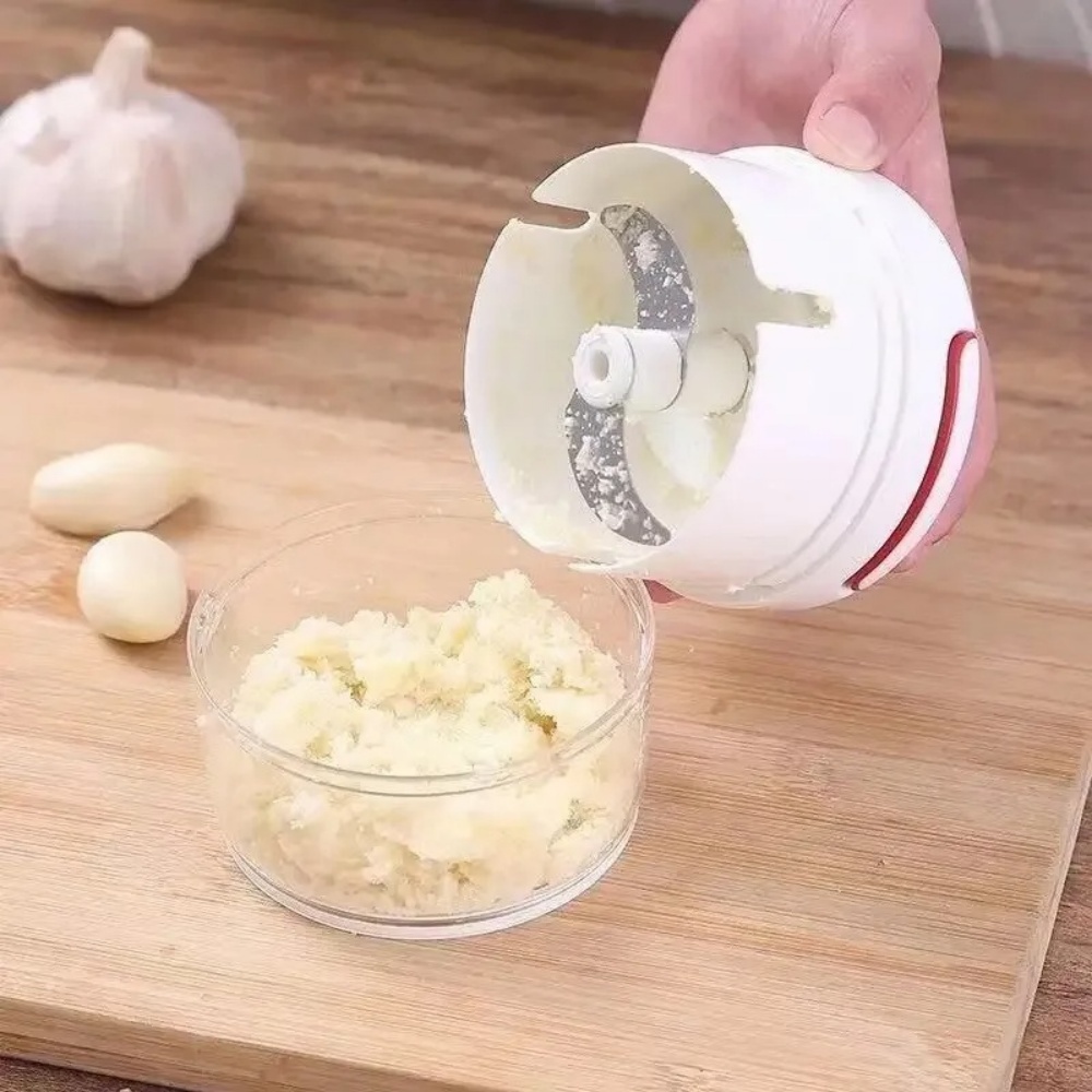 هراسة ثوم يدوية متعددة الوظائف - مراجعة Kitchen Jobs وسعره