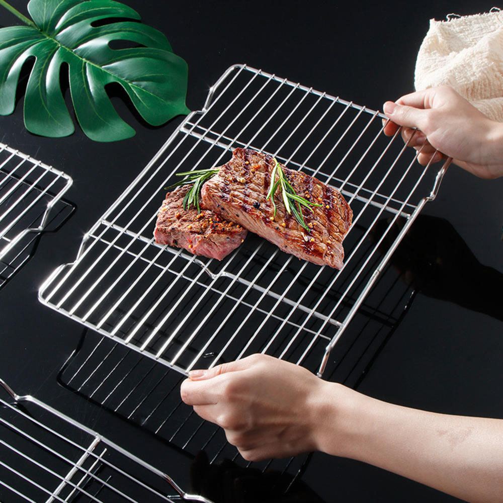 الفولاذ المقاوم للصدأ الشواء ش - مراجعة Kitchen Q وسعره