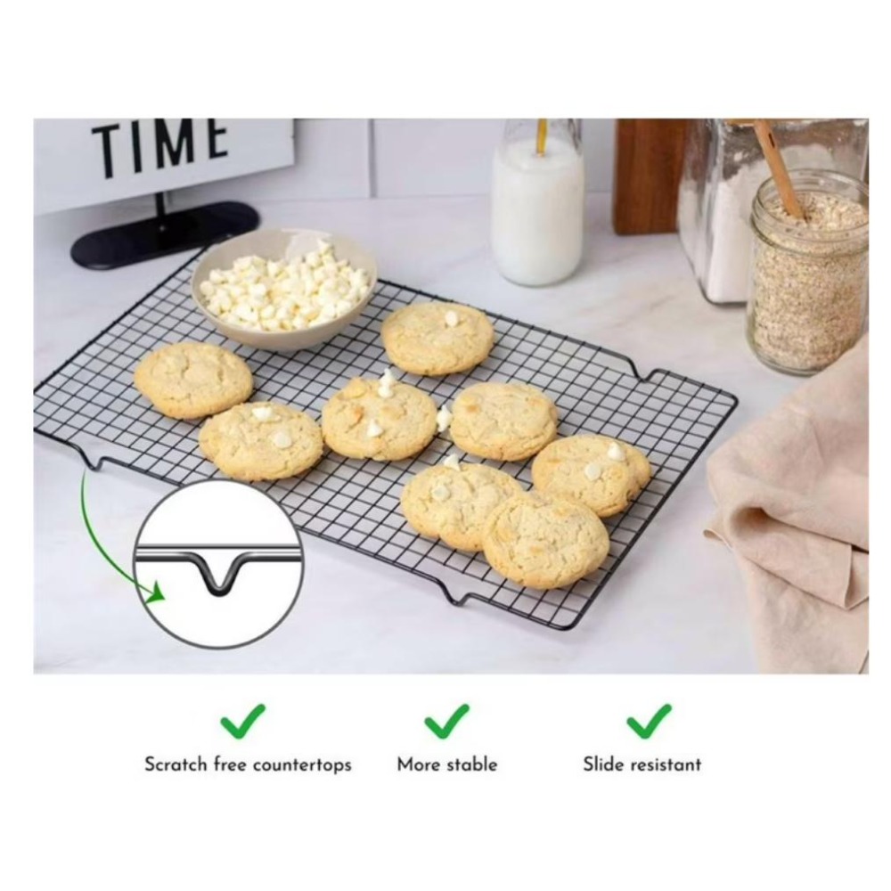 مجموعة من رفوف التبريد المستطي - مراجعة Baking Kitchen Set وسعره